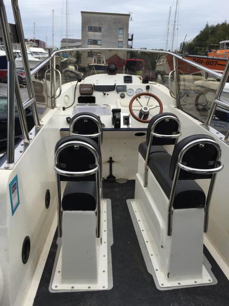 The helm and jockey seats