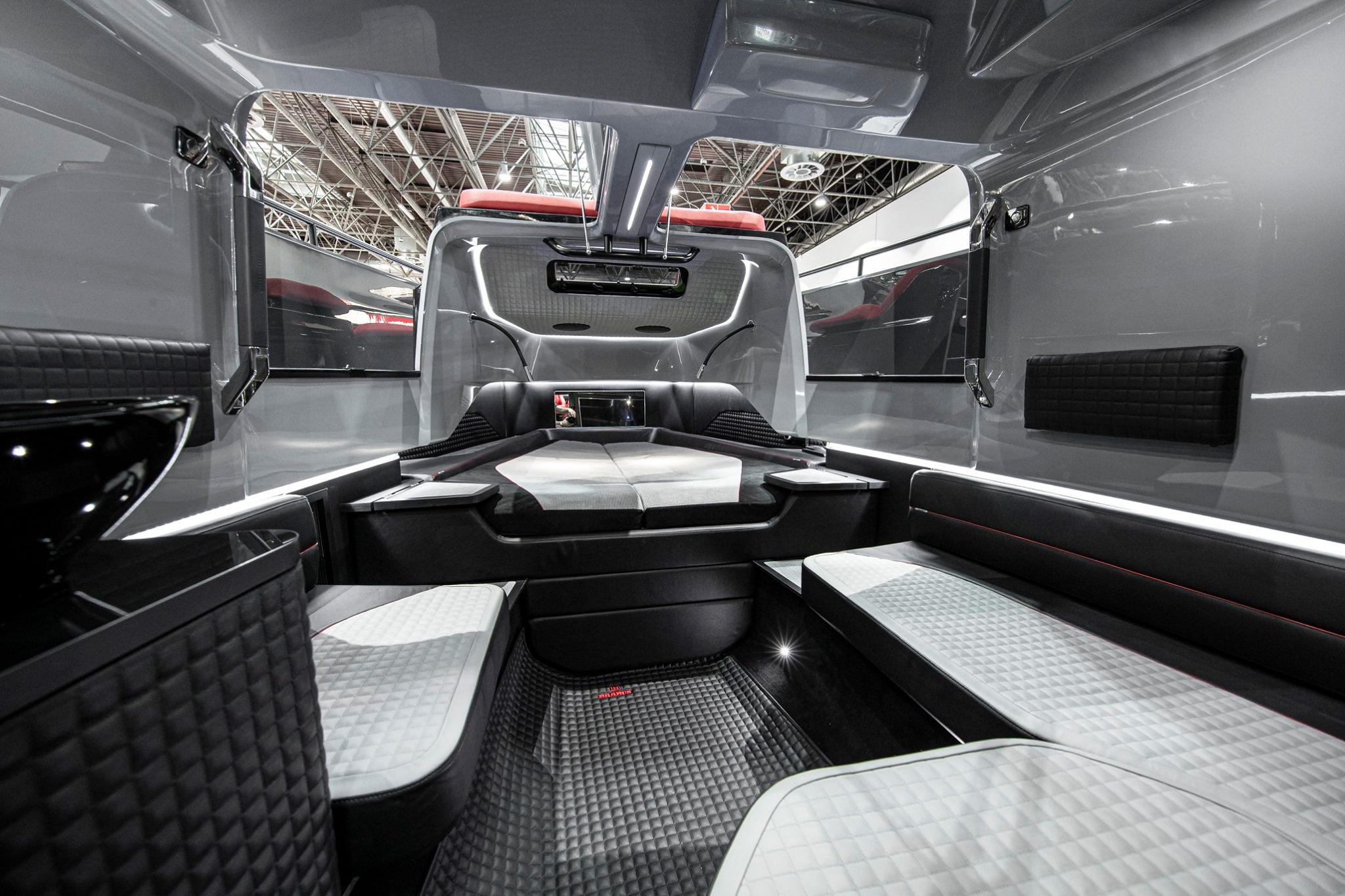 Cabin interior of the Shadow 900 