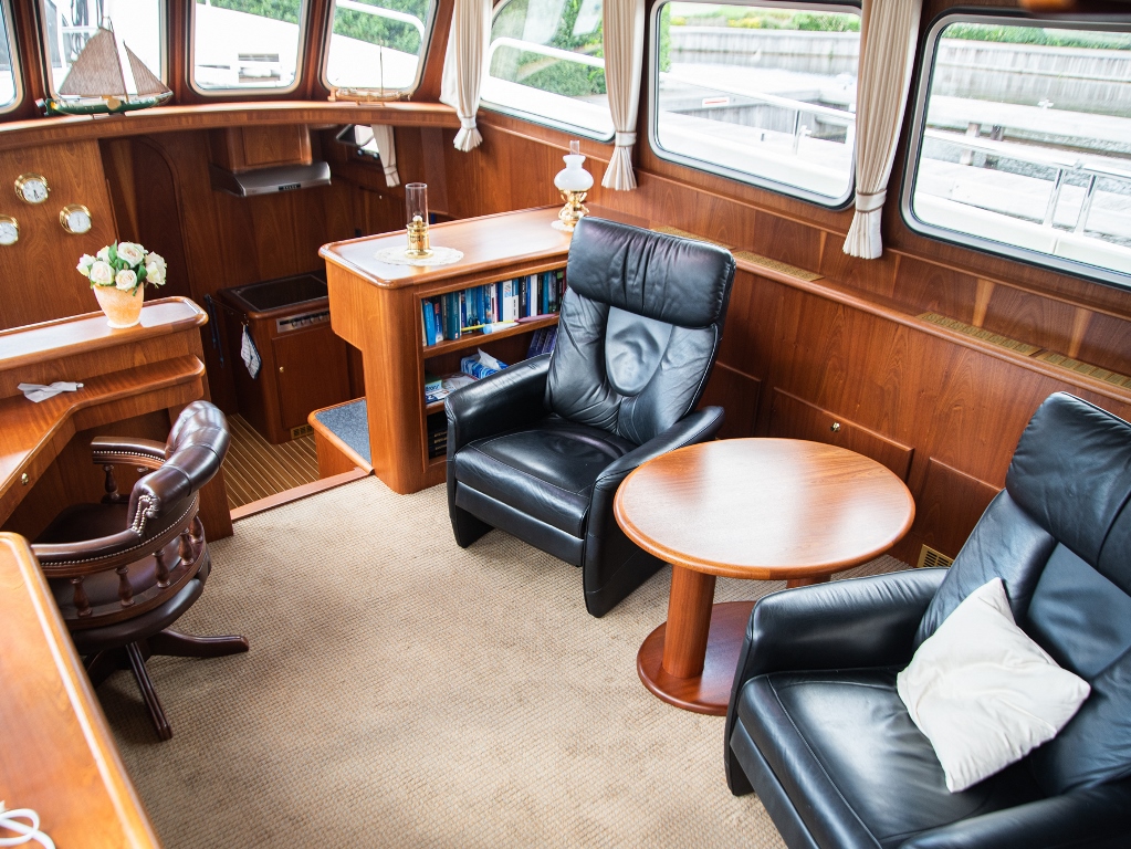 Ook wat betreft luxe en comfort aan boord liet Willem niets aan het toeval over.