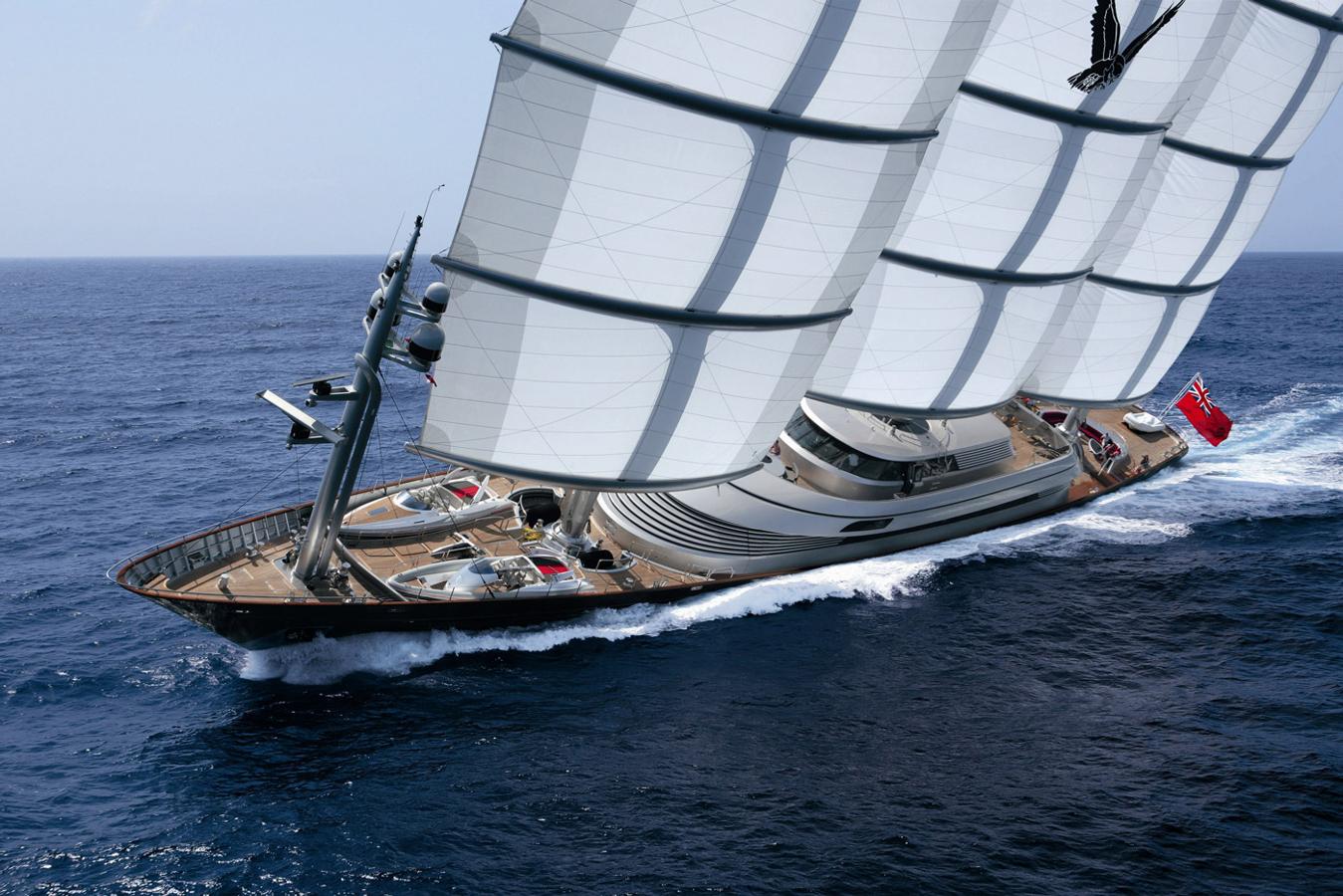 Velero más grande del mundo_Maltese Falcon