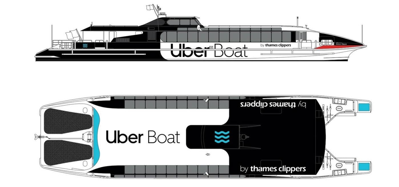 uber clipper boat design