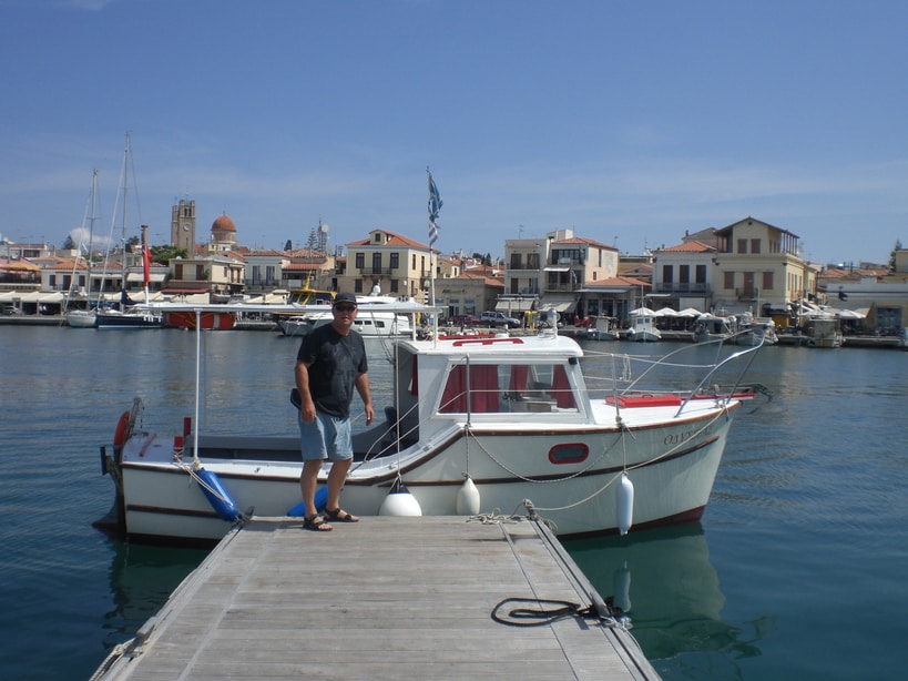 Odysseas awaiting aegina