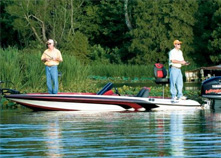 Local Fishing Boats Freshwater Fishing Boats Stock Photo