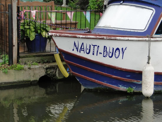 nauti-buoy boat