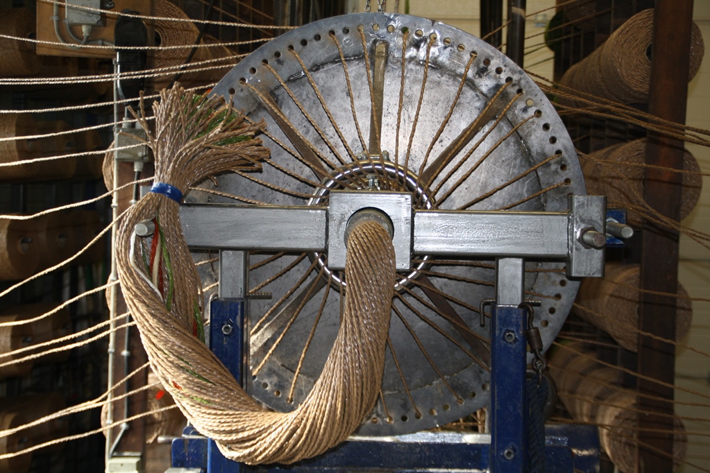 De productie van kabelaring.