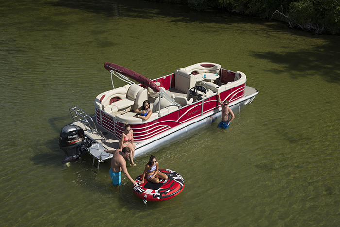 Pontoon boten